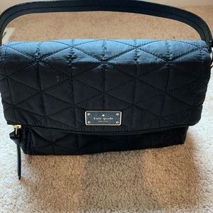 Kate Spade quilted handbag.  Includes a crossbody strap.